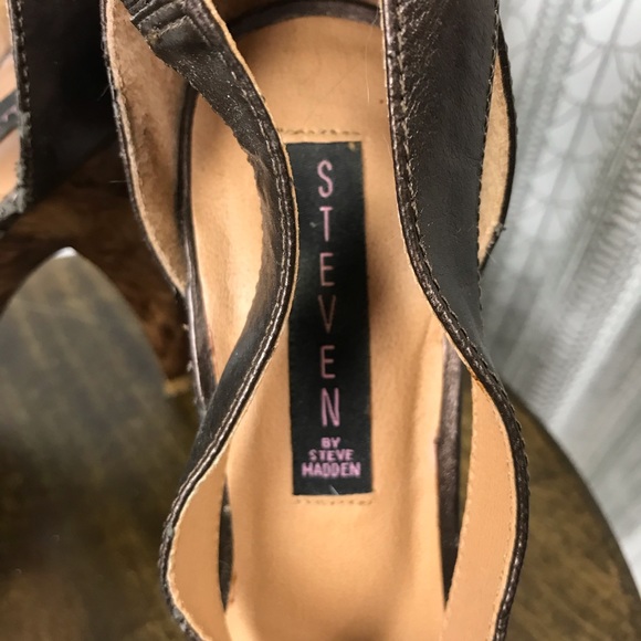 STEVEN by Steve Madden Strappy Heels Pumps 7.5 - Picture 2 of 8